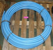 Length of plastic pipe