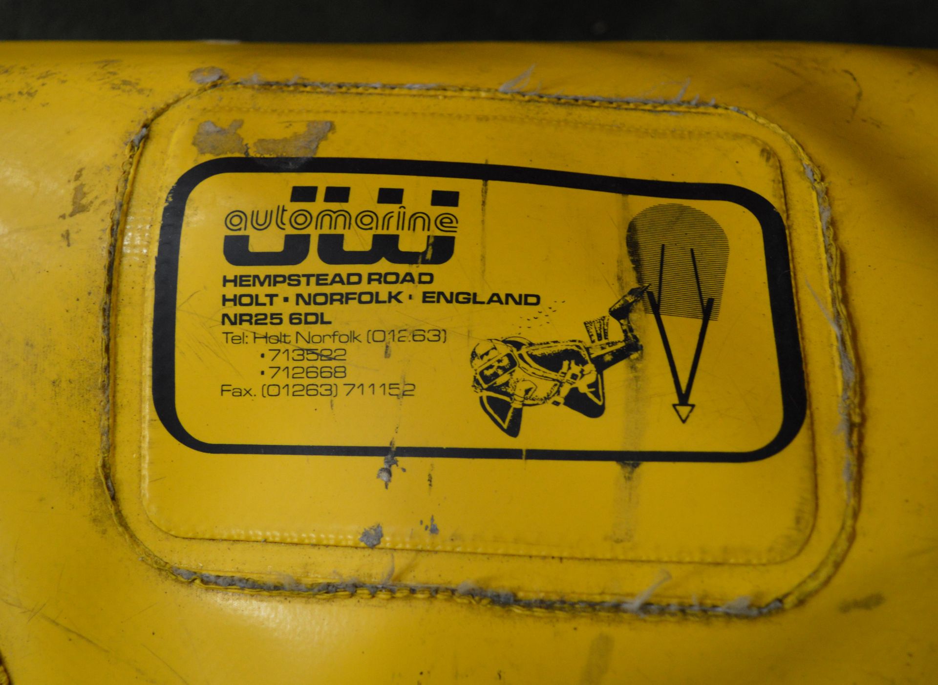 J W Automarine Heavy Duty Flotation Bag 1000kg. - Image 2 of 2