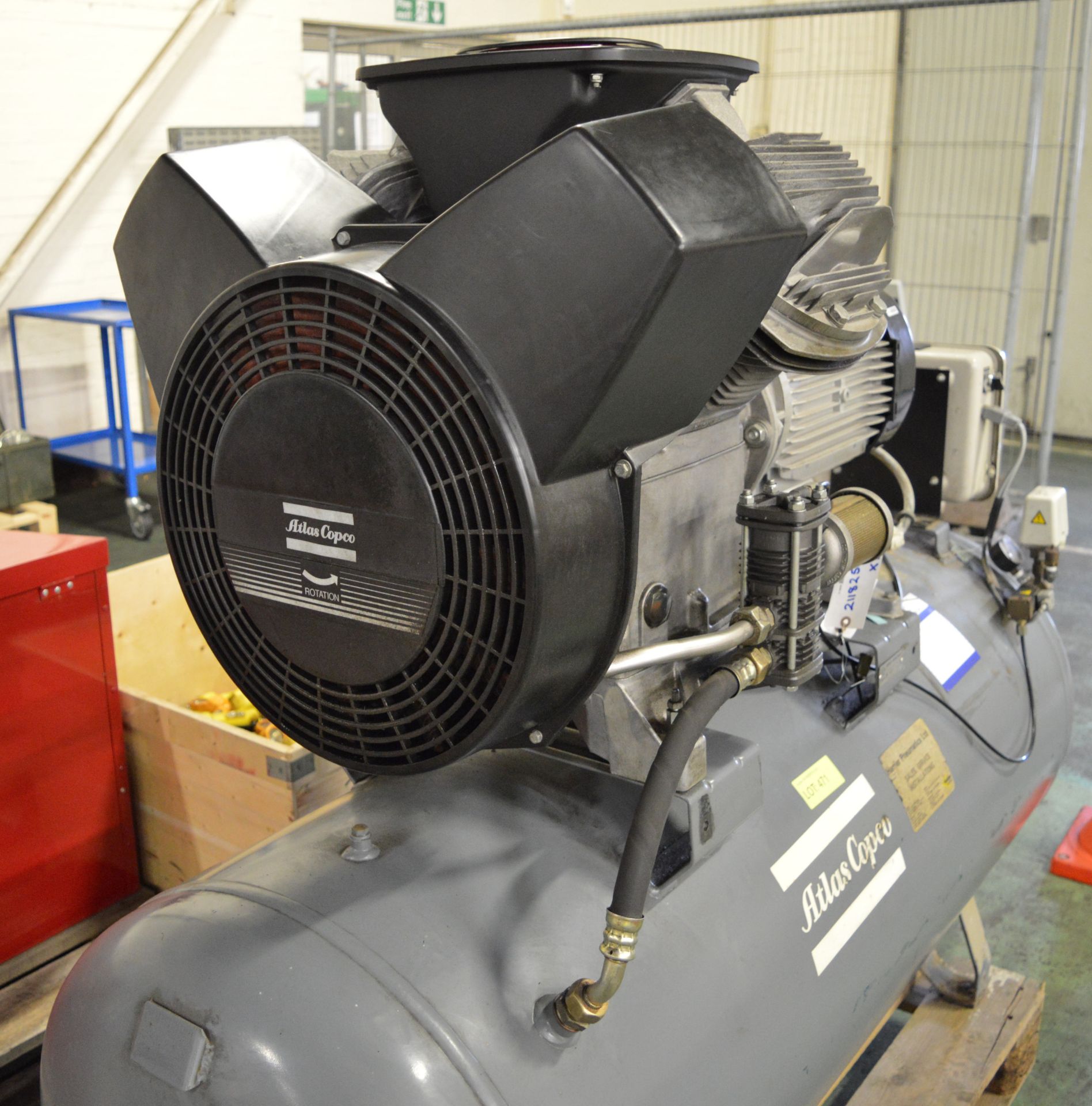 Atlas Copco LE9UV Air Compressor / Receiver. - Image 5 of 5