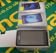 3x Samsung xcover 3 Mobile Phone.