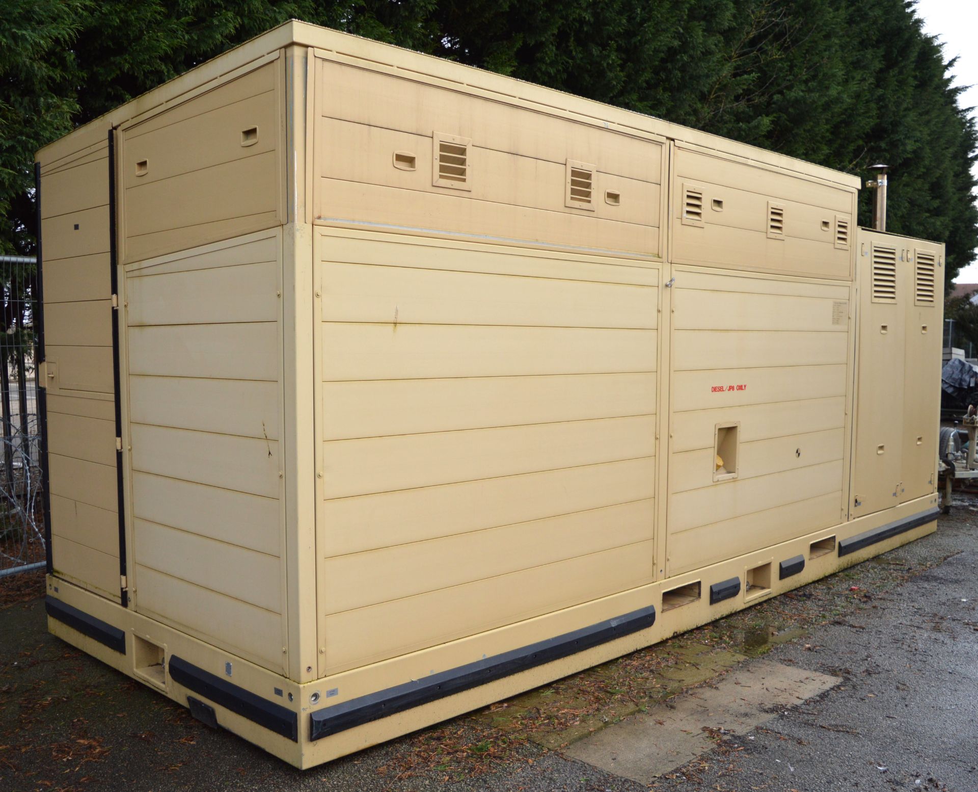 Ablution Unit L 5.8 x W 2.2 x H 2.5m.