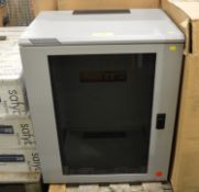 Prism Data Cabinet Wall Mounted W700 x D500 x H870mm.