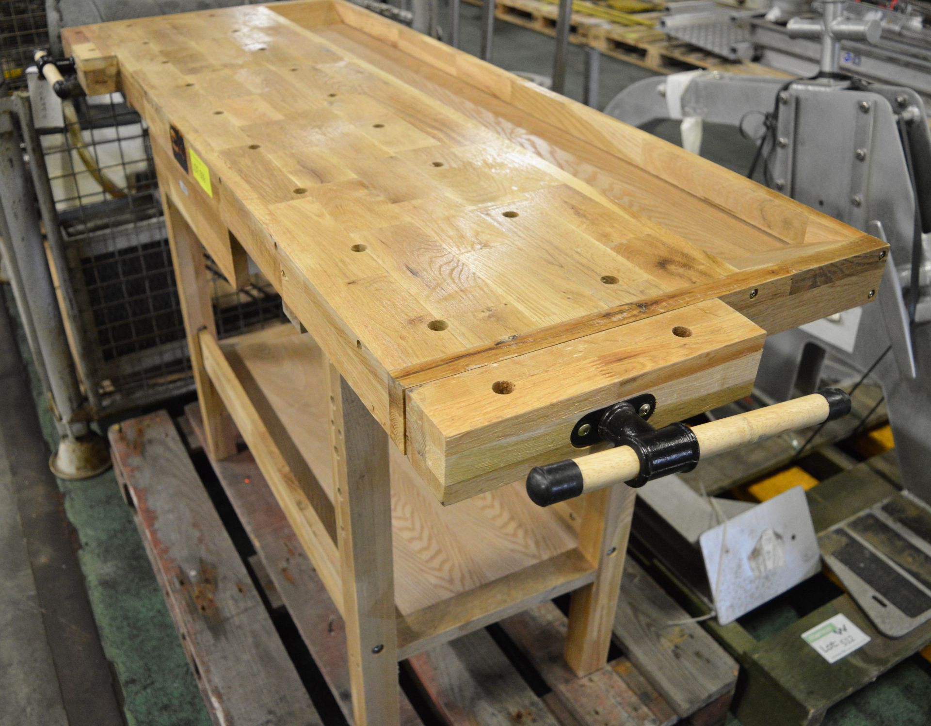 SIP Industrial Woodwork Bench L1490 x W630 x H860mm. - Image 2 of 2