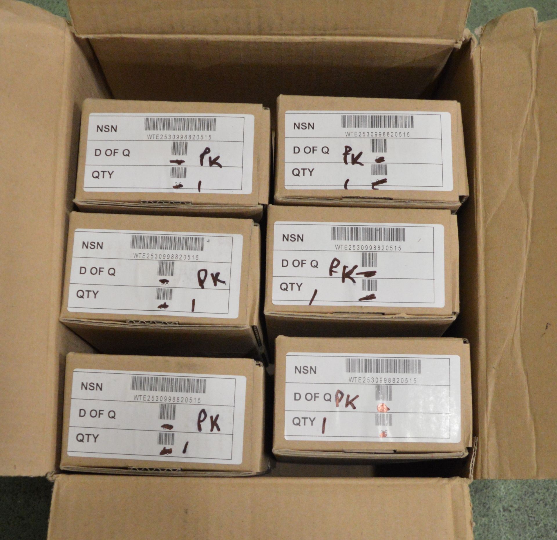1x Box of Wheel Balancing Weights - 6x cartons in box.