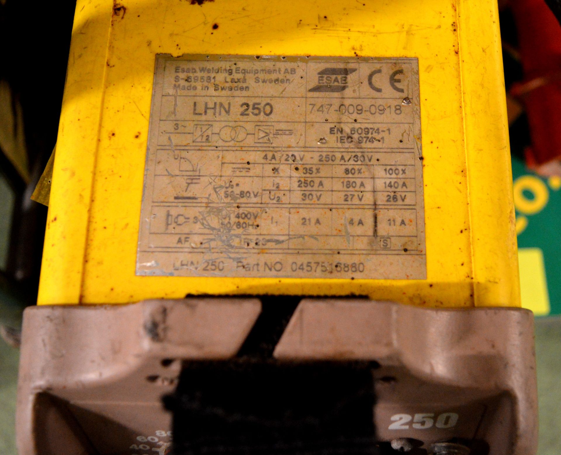ESAC LHN 250 Welder. - Image 2 of 2