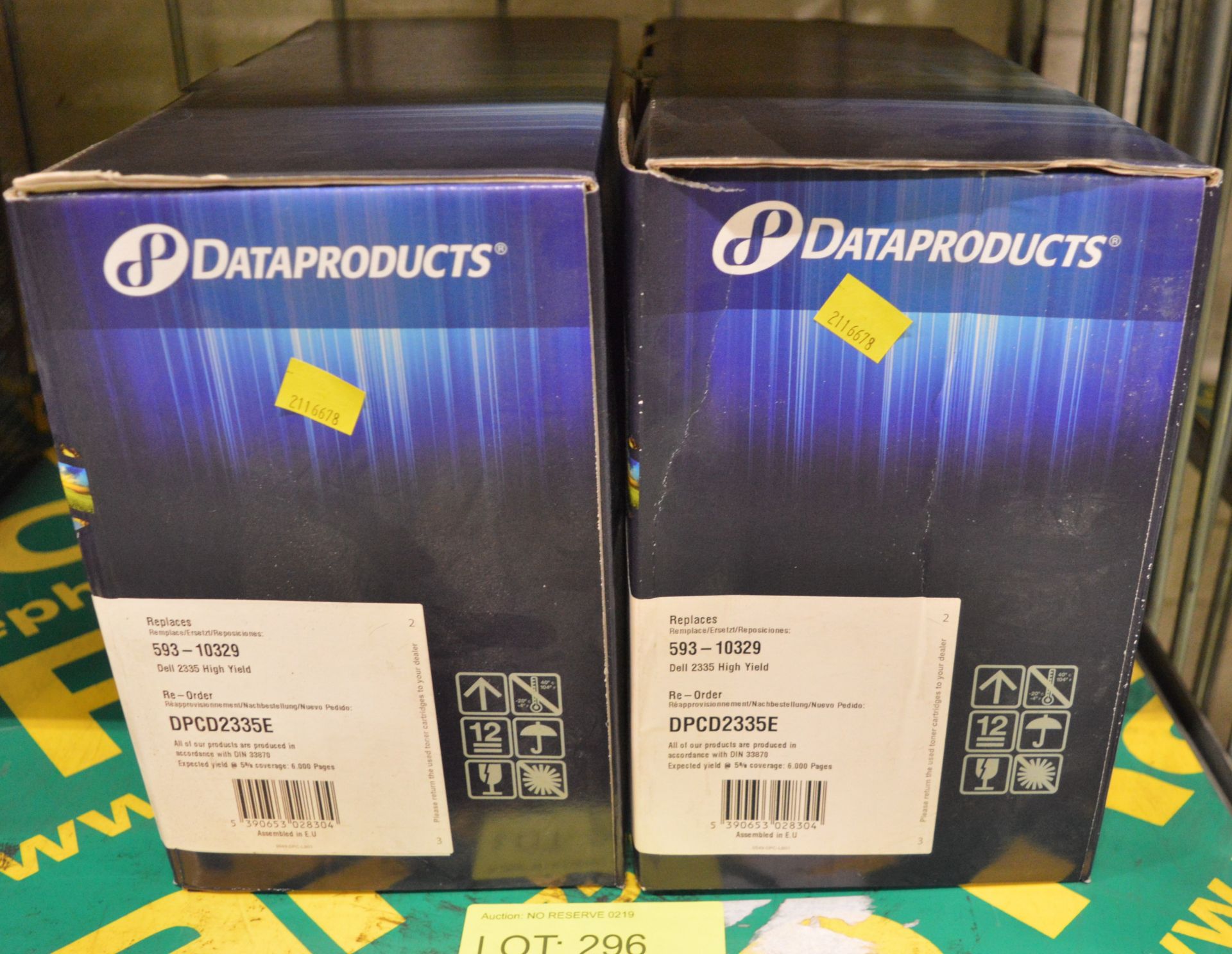 2x Dataproducts 593-10320 Toner Cartridge.