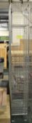 Metal Locker Cages W300 x D450 x H1970mm.