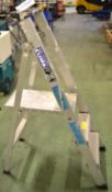 Aluminium 3 Tread Stepladder.