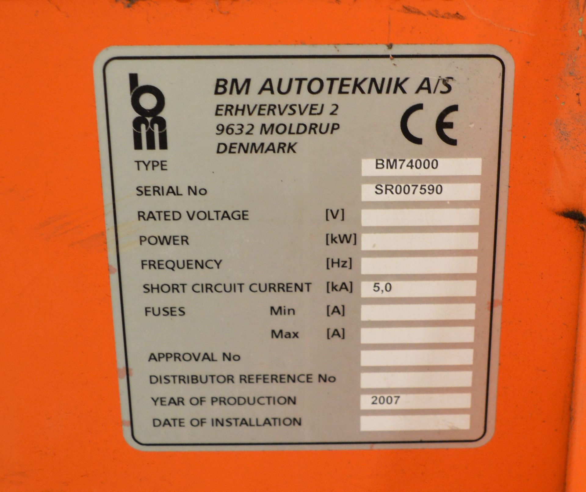 BM Load Tester with Rocla TW20ac Pallet Truck. BM Anchor Pin. - Image 4 of 5