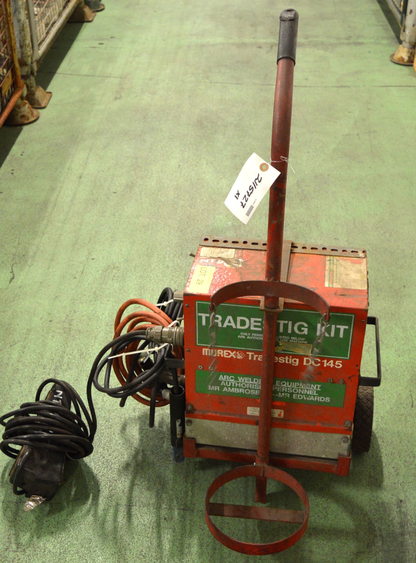 Murex Trades Tig Kit Portable Welder DC145.