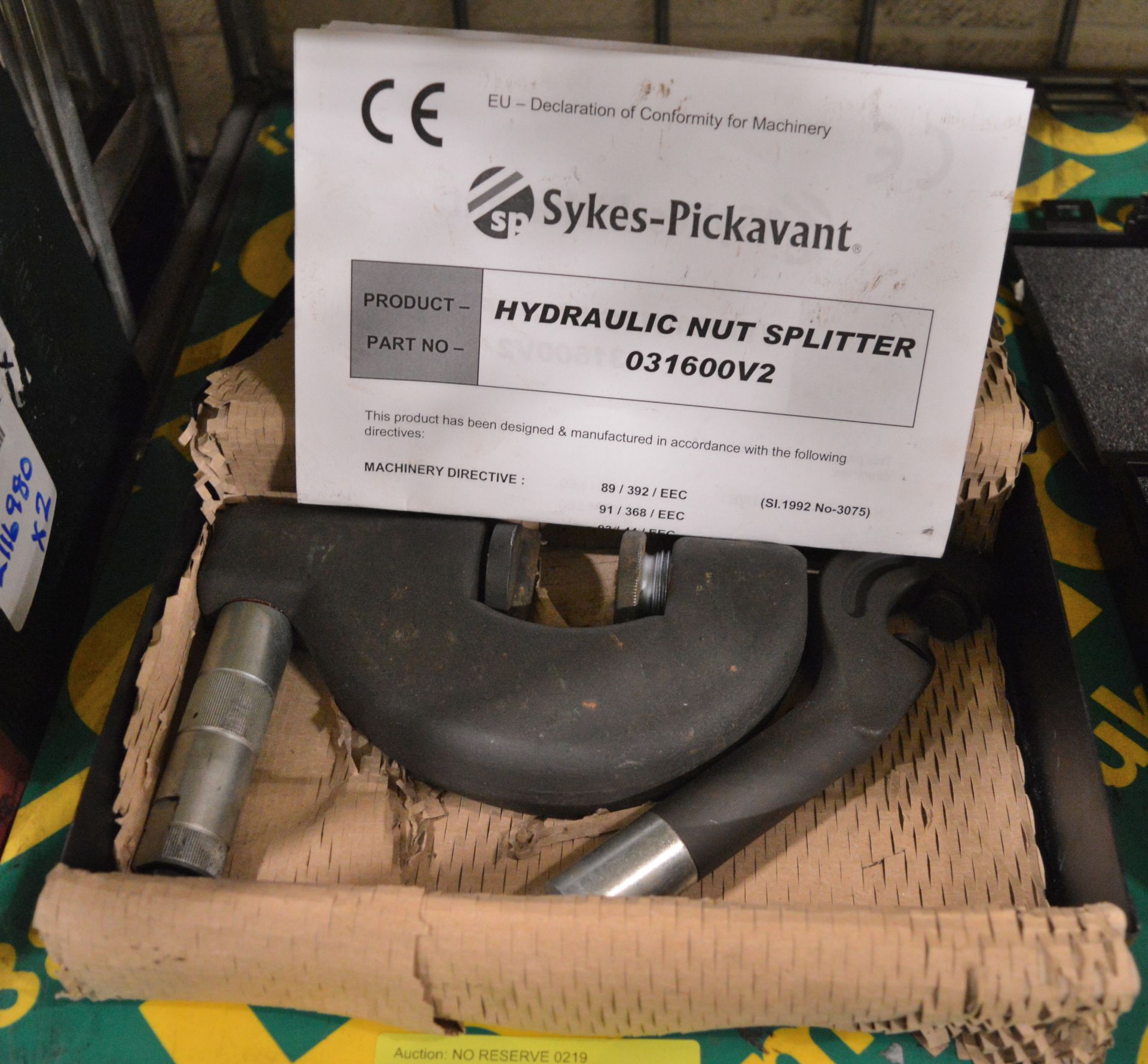 Sykes-Pickavant Hydraulic Nut Splitter 031600V2.