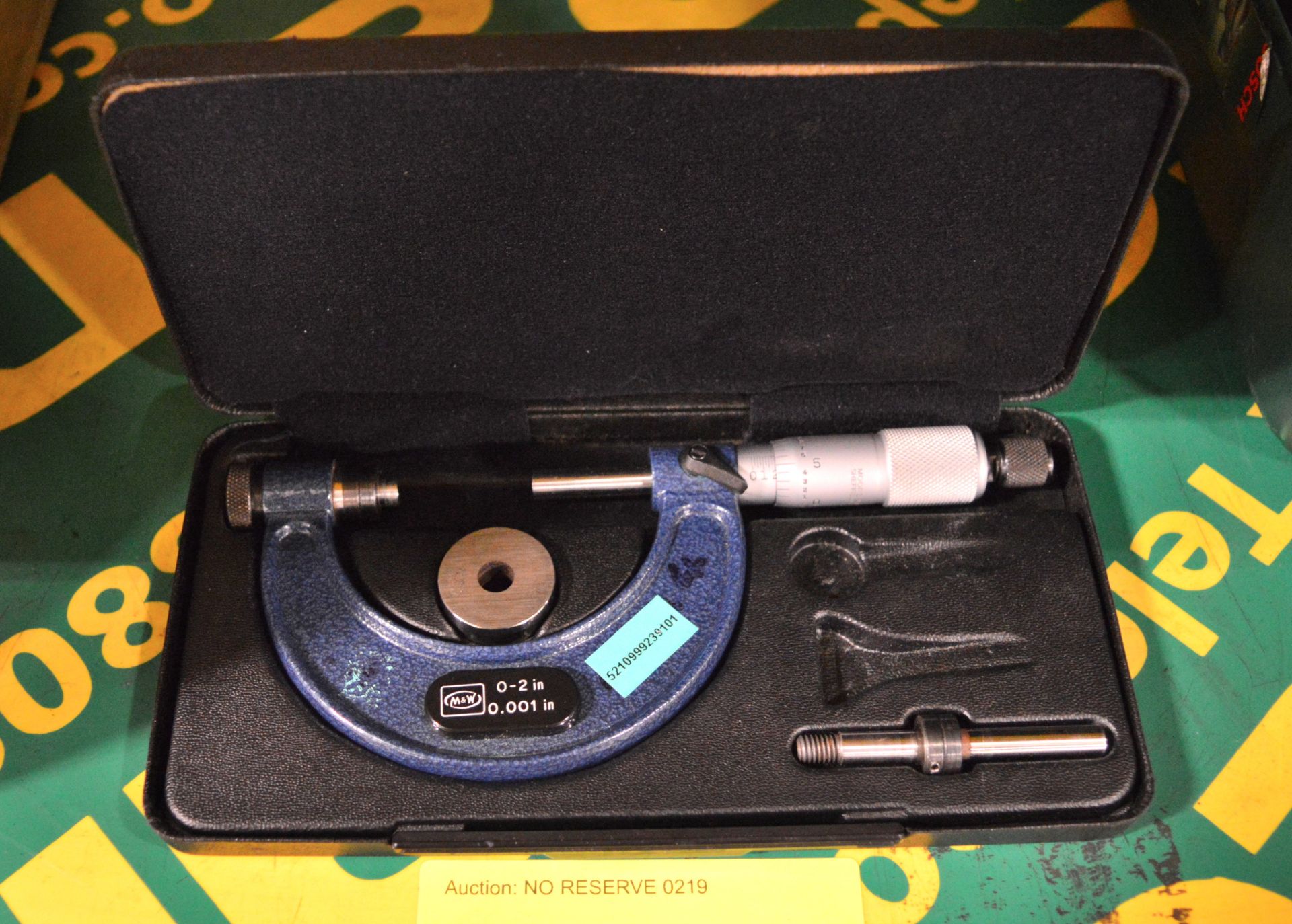 Moore & Wright Caliper Micrometer 0-2in 0.001in.