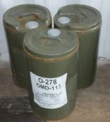 2x Fuchs OMD-113 0-278 25ltr. COLLECTION ONLY.