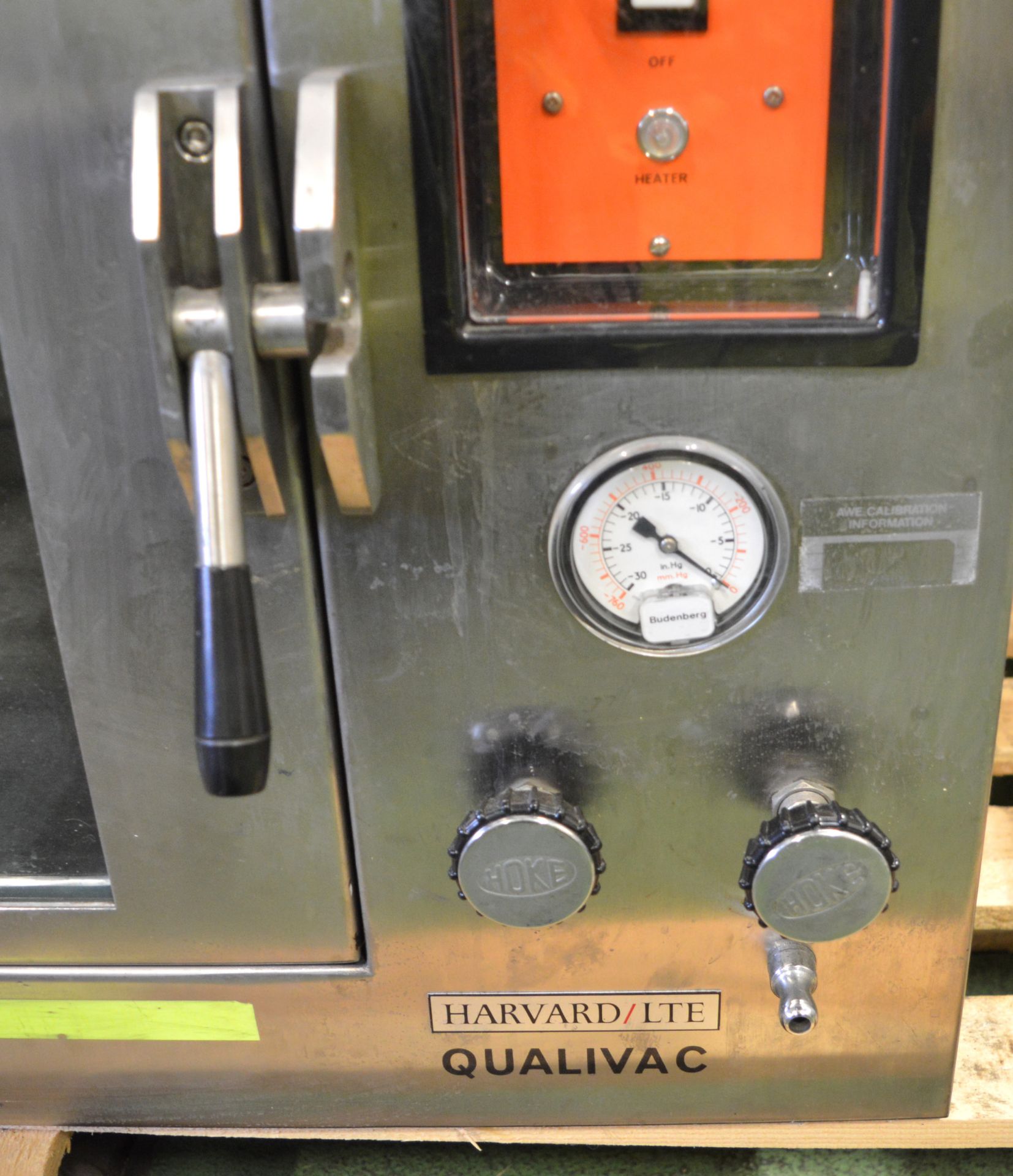 Harvard/LTE Qualivac Vacuum Oven. - Image 2 of 2