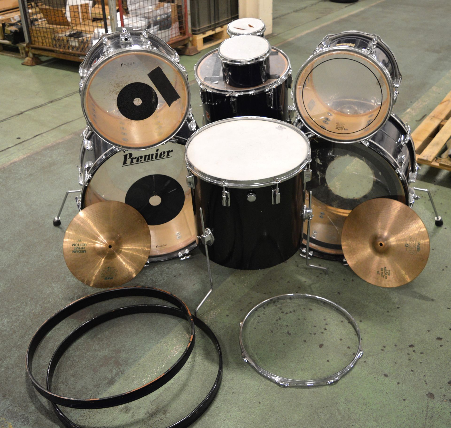 Premier Drum Kit. - Image 2 of 4