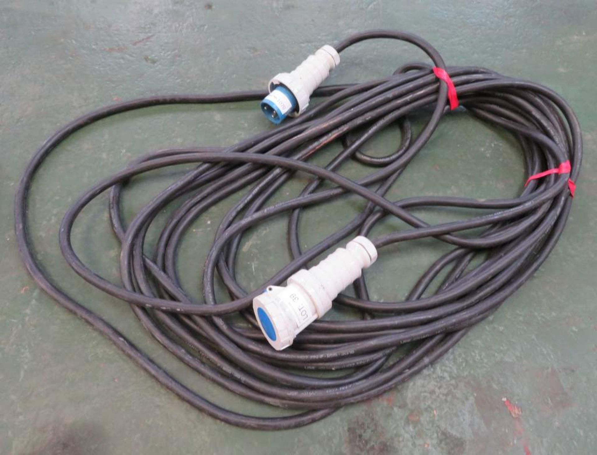 20 metre 63A 1 phase cable