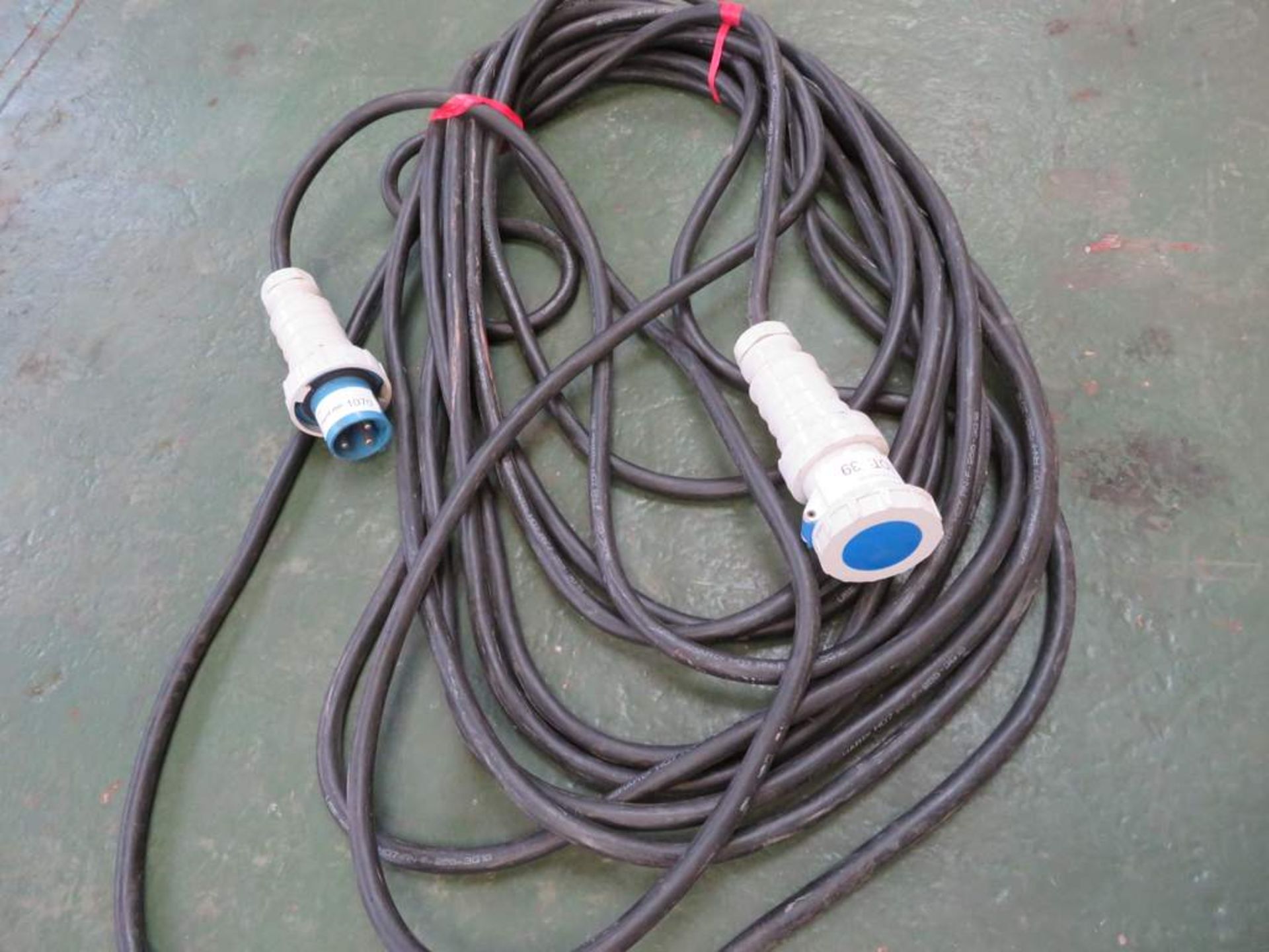 20 metre 63A 1 phase cable - Image 2 of 4