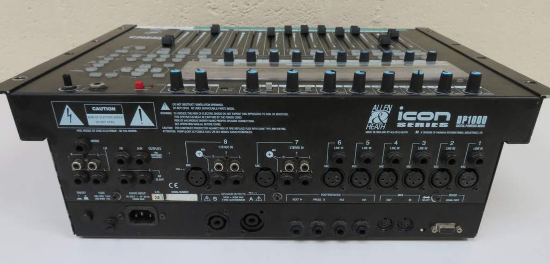 Allen & Heath Ikon digital sound desk with built in amplifier - Image 4 of 7