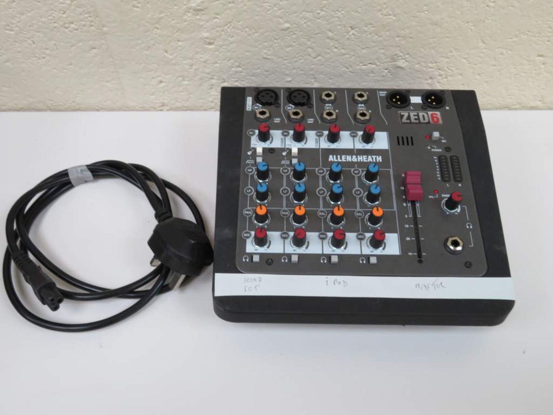 Allen & Heath Zed 6 sound mixer - New