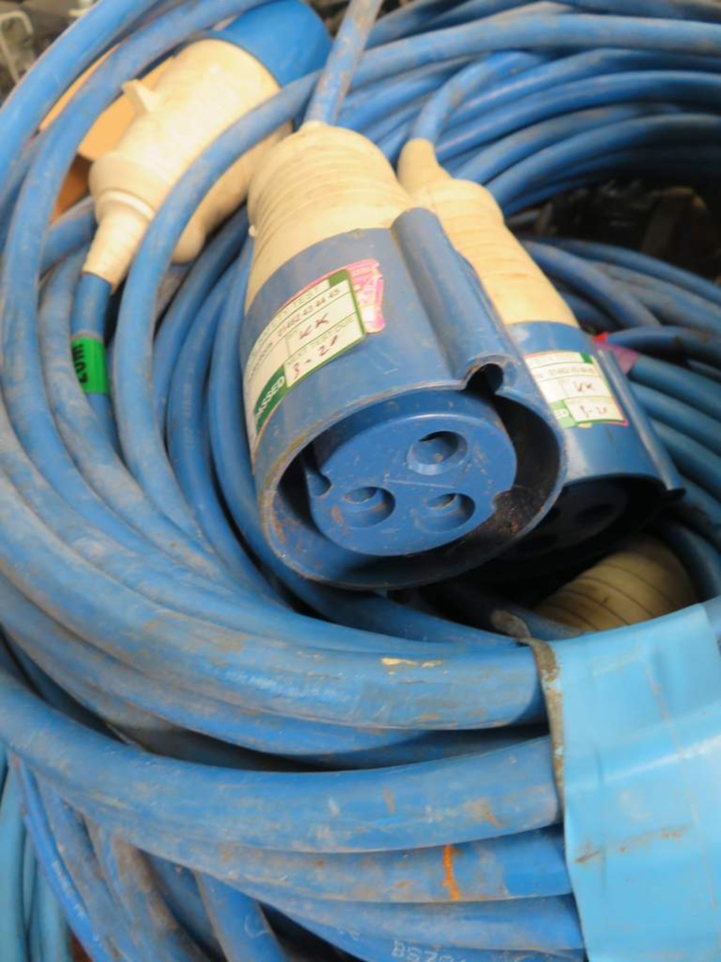 Pallet of assorted lengths 32A single phase cable - approximatley 145m - Image 4 of 4