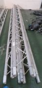 3x 4 meter Opti Trilight 250 alloy truss