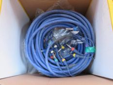 Miscellaneous blue multiway cables
