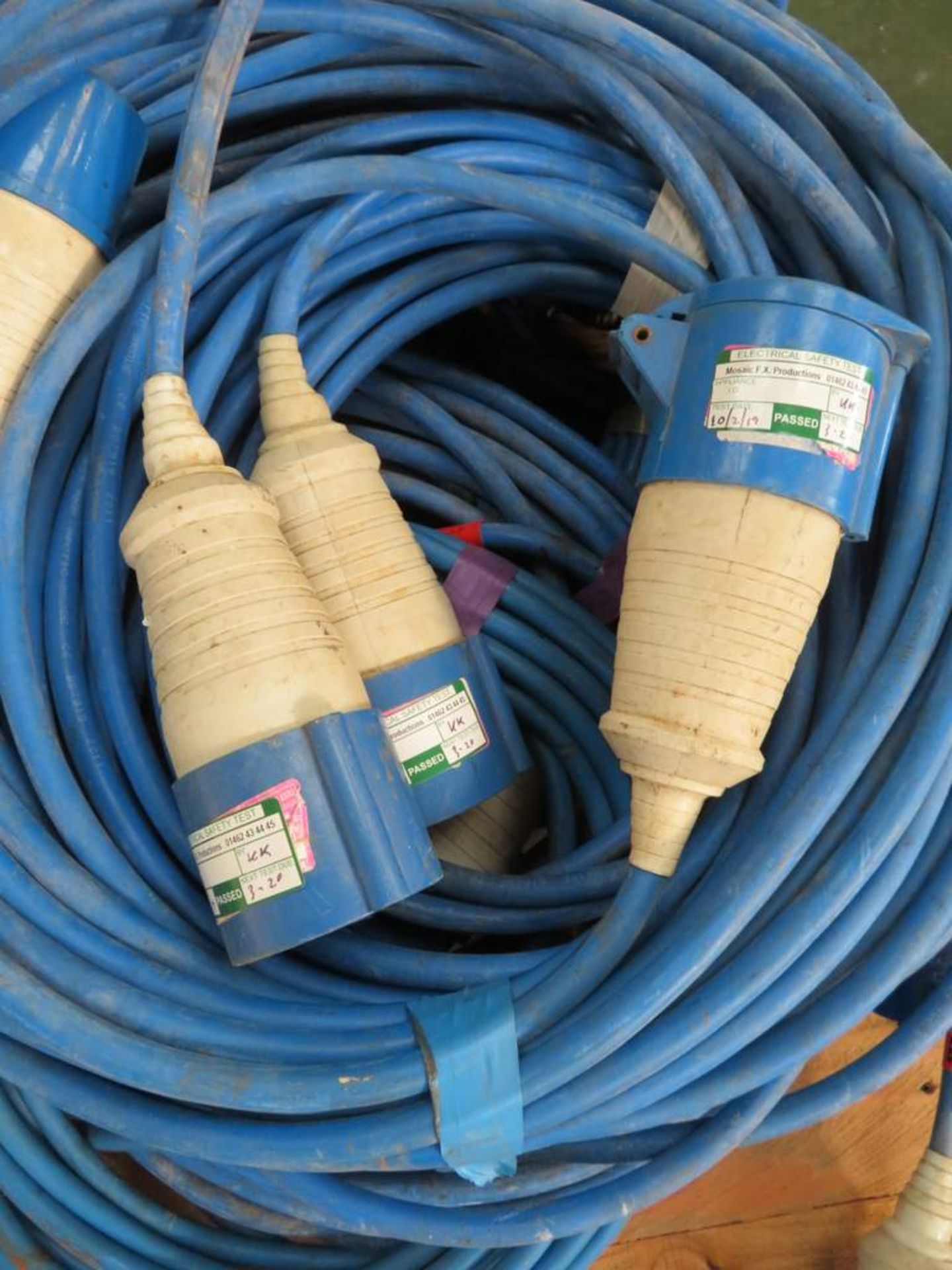 Pallet of assorted lengths 32A single phase cable - approximatley 145m - Image 3 of 4