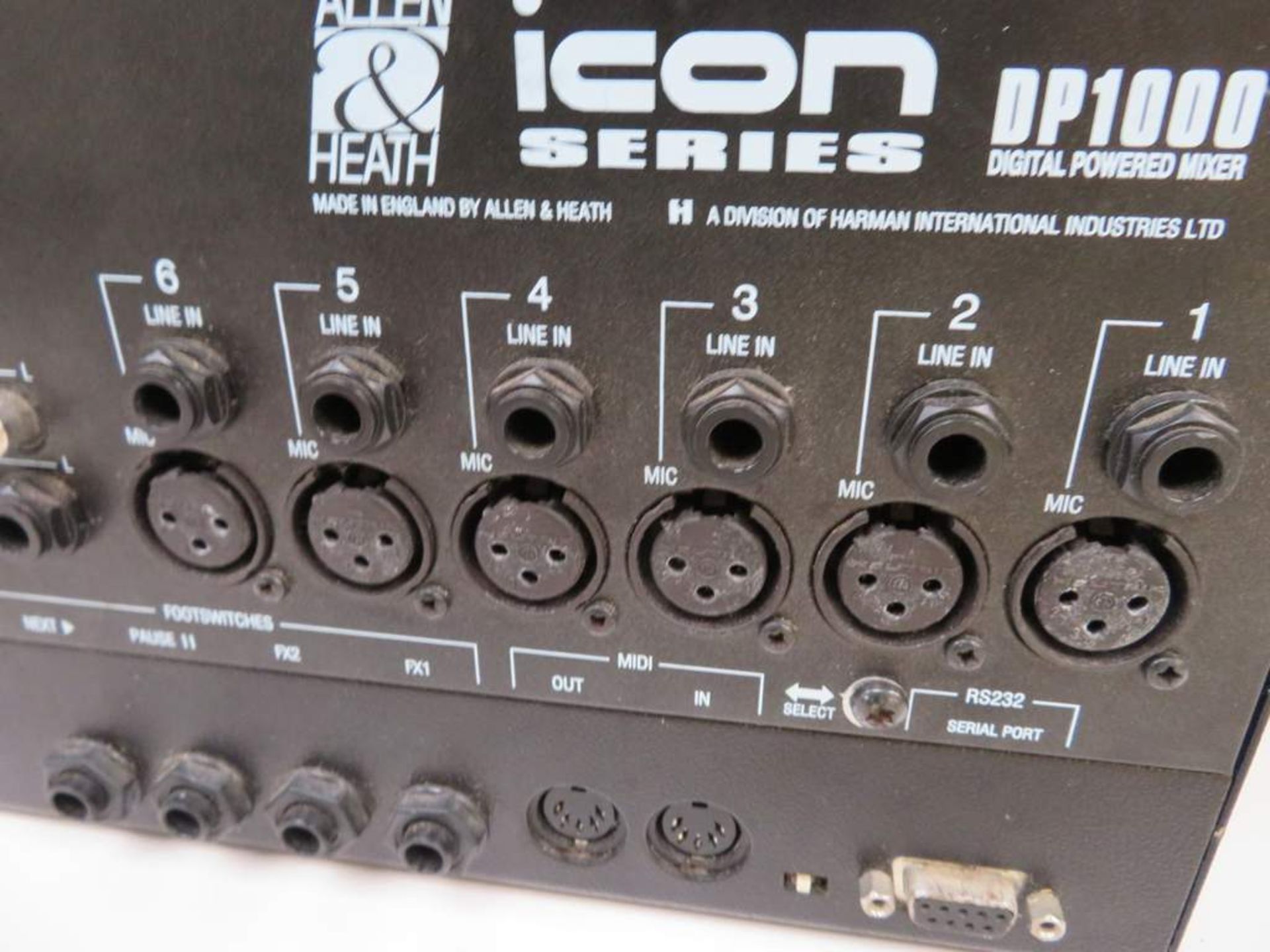 Allen & Heath Ikon digital sound desk with built in amplifier - Image 7 of 7