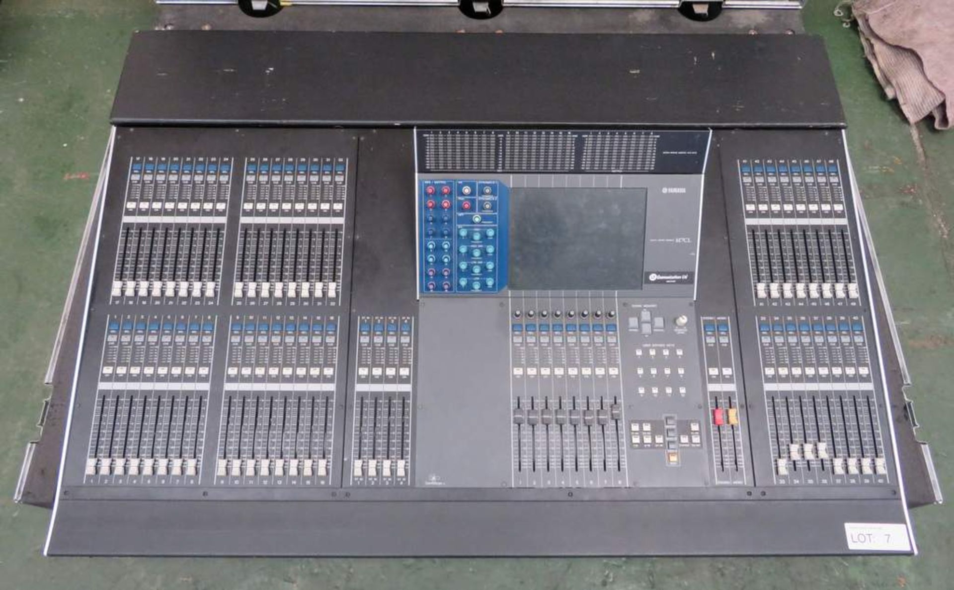 Yamaha M7CL 48 channel digital mixing console with meter bridge and 3 SB168 Digital Stagebox - Image 2 of 13