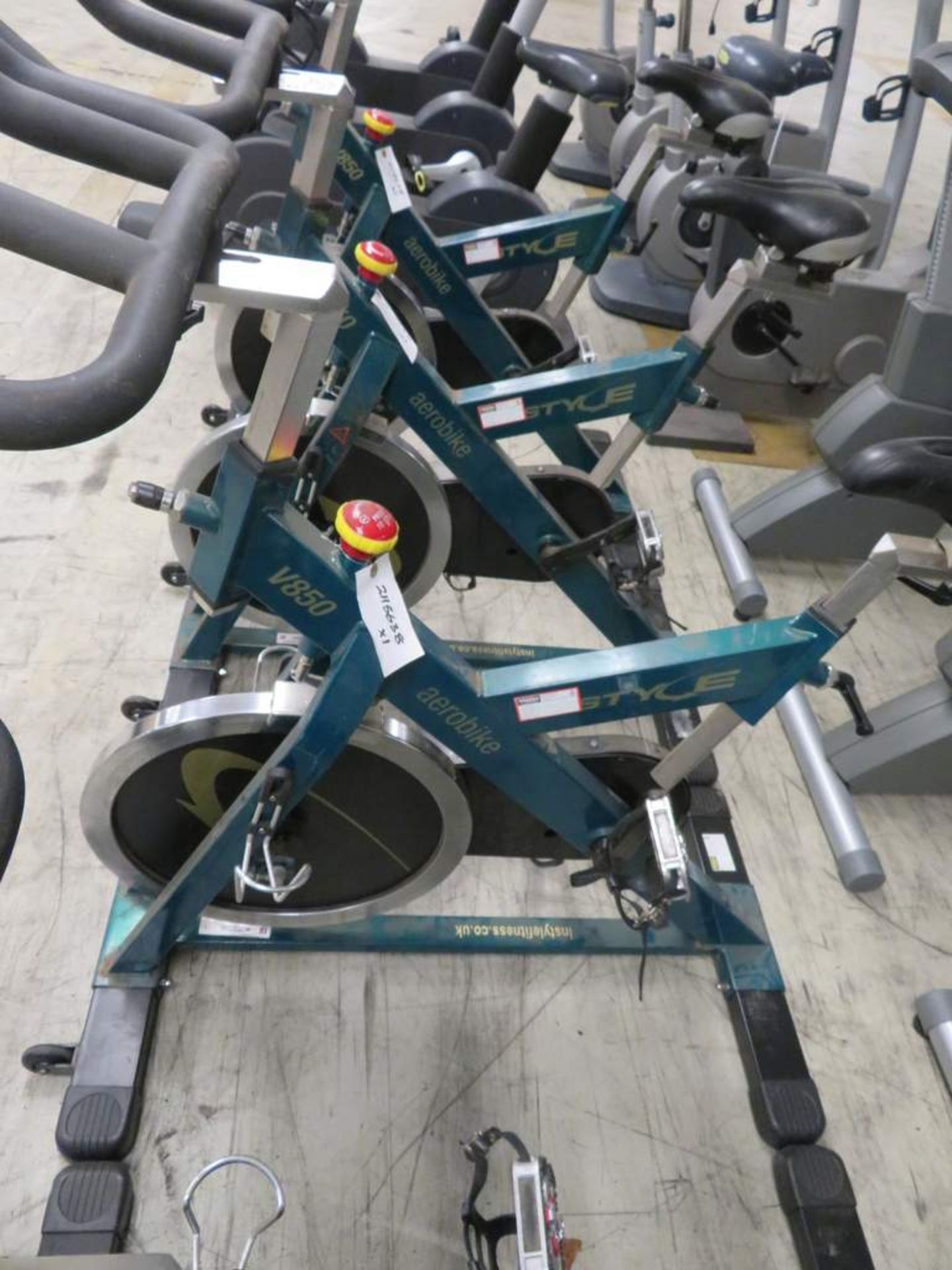 4x Instyle Aerobike V850 Exercise Spin Bikes - Image 7 of 7