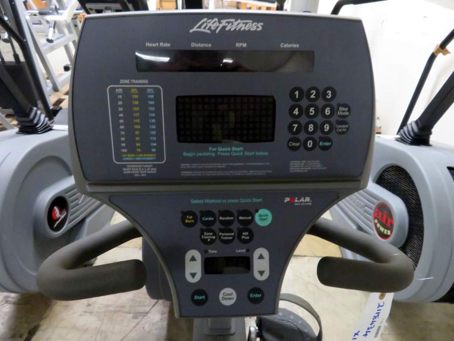 Life Fitness 95 Ri Recumbent Exercise Bike - Bild 3 aus 9