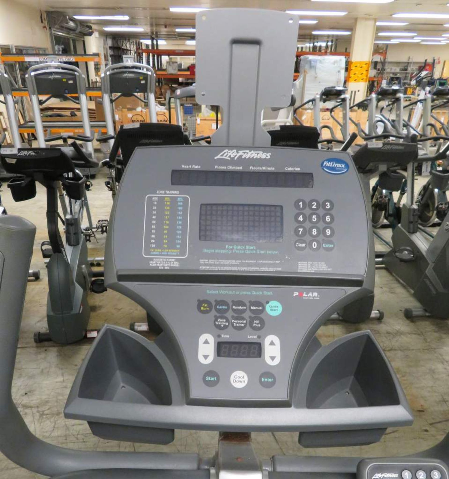 Life Fitness 95 Si ISO Climber/Stepper - Image 4 of 9