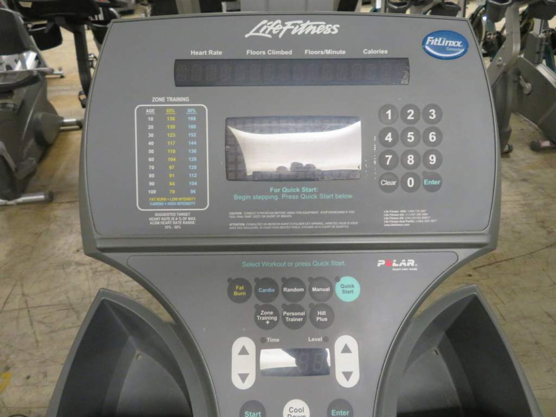 Life Fitness 95 Si ISO Climber/Stepper - Image 5 of 9