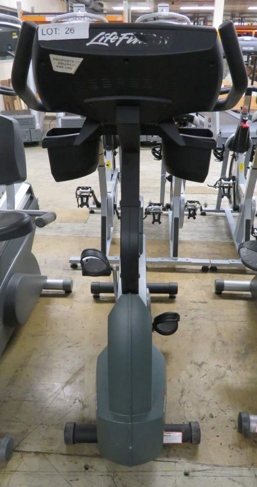 Life Fitness 9100 Upright Exercise Bike - Image 8 of 8