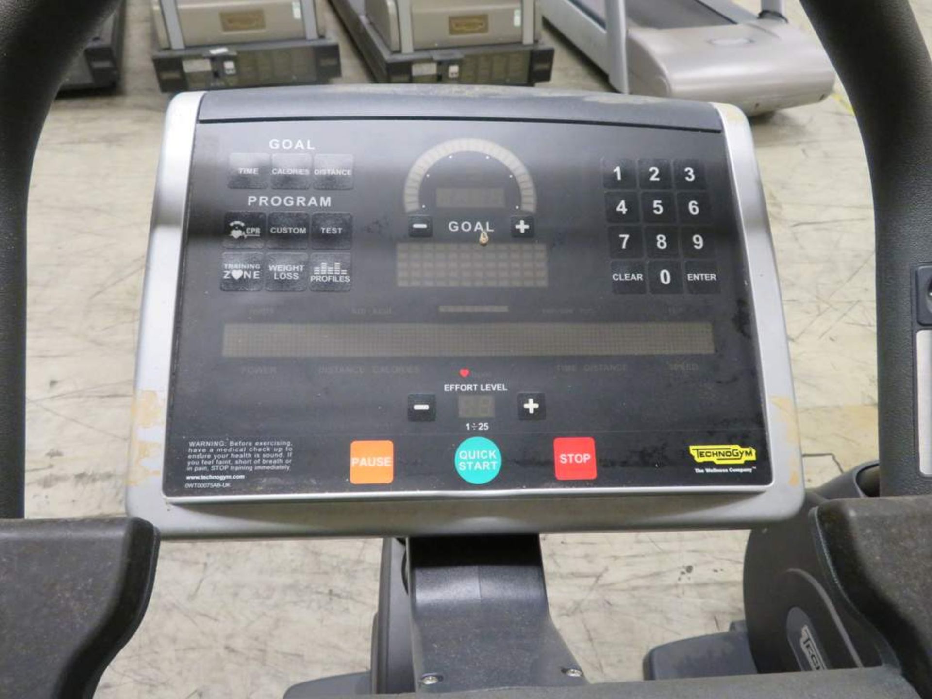 Technogym Excite 700 SP Upright Exercise Bike - Image 5 of 8