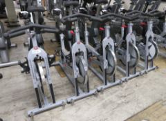 5x Schwinn IC Pro Exercise Spin Bikes