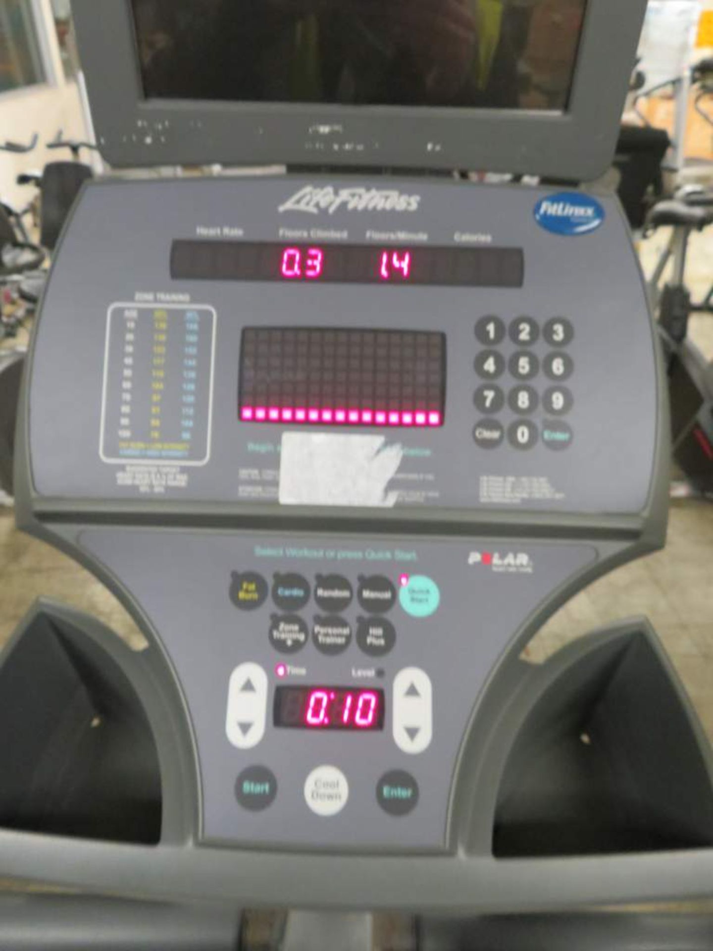 Life Fitness 95 Si ISO Climber/Stepper - Image 8 of 10