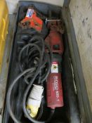 RIDGID 560-1 110V PIPE SAW C/W STEEL CASE