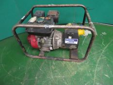 CRADLE MOUNTED PETROL GENERATOR WITH 110 & 240V OUTLETS