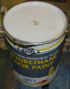 Floormaster Industrial Grade Polyurethane Floor Paint - GREY - 20LTRS