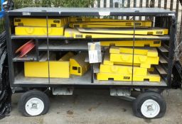 Heavy duty trolley with ramp assembly