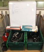 Office Equipment - Whiteboards, Cables, PC chargers, Keyboards