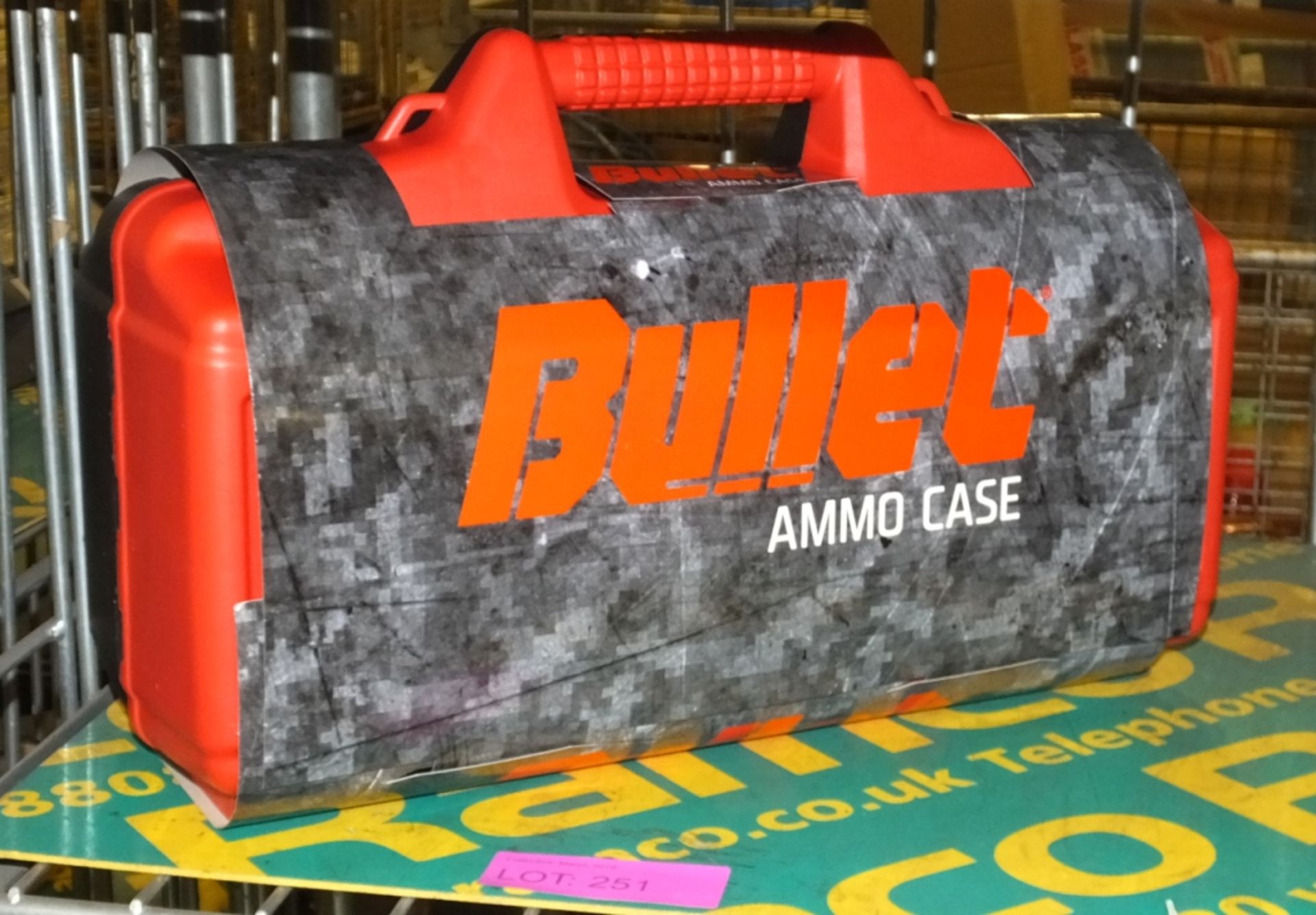 Ammo Bullet Plastic tool case