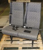 Van Double Rear Seats with S/B's