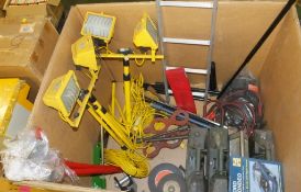 Vehicle Equipment - Lights, Battery Chargers, Ladder