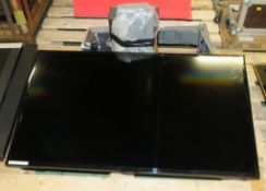 Samsung 46 LCD TV S/N ZAJ235IDB00325P, Smart UF7S Projector S/N: Bo12DI1690200