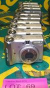 10x Canon Powershot A520 digital cameras