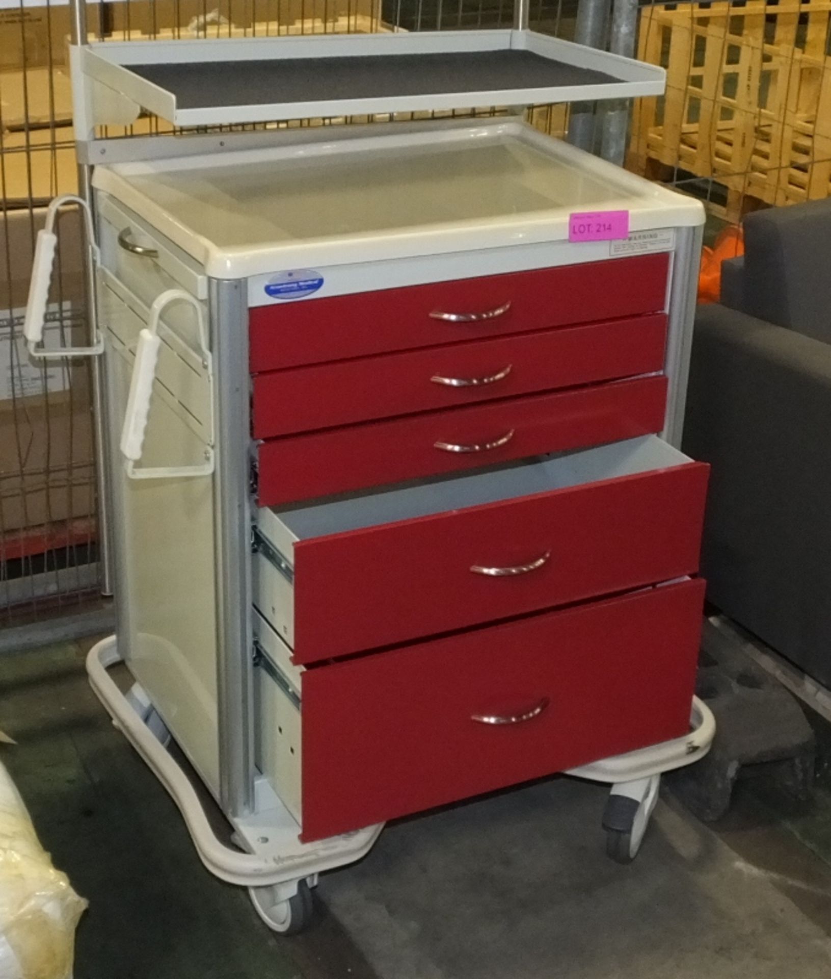 Armstrong Medical mobile cabinet - Image 2 of 2