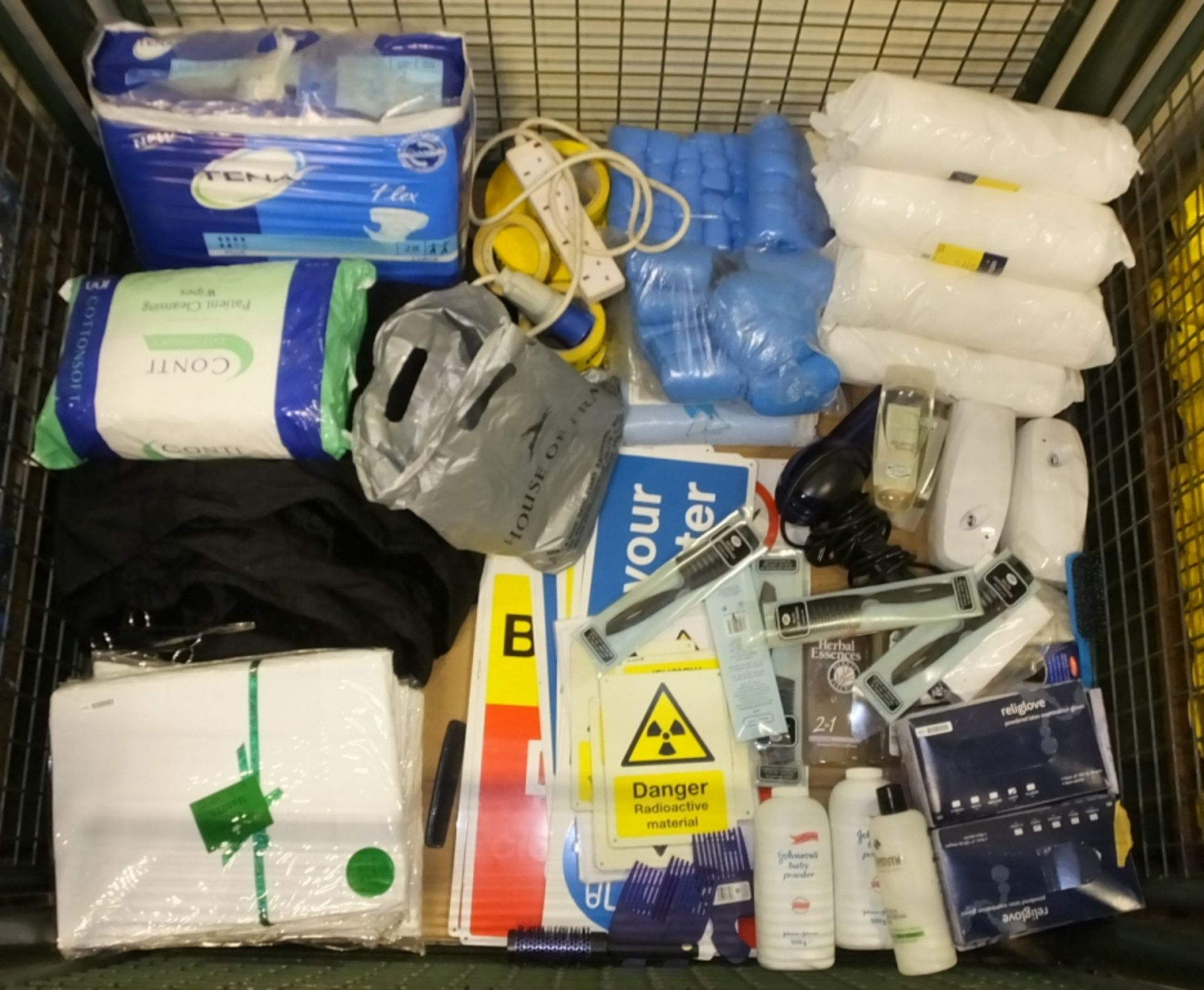 Blanket & Bed Spreads, Cotton Wool, Ntrile Gloves, Over boots Plastic, Signs Tape