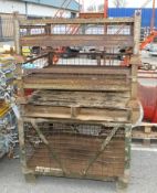 3x Storage pallets - rusty